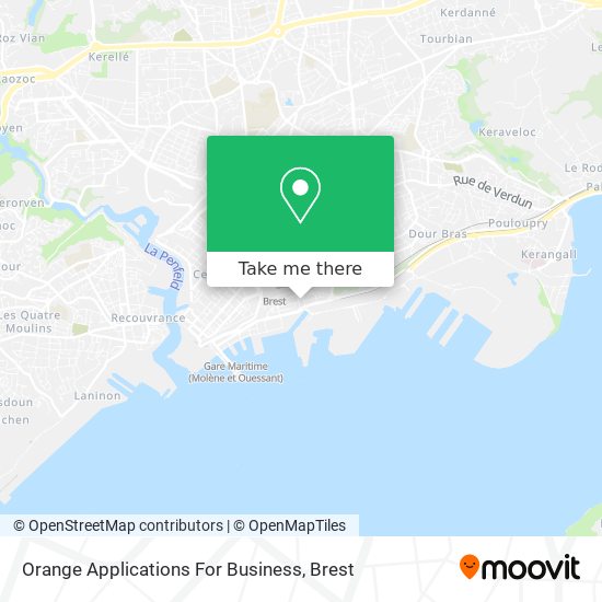 Orange Applications For Business map