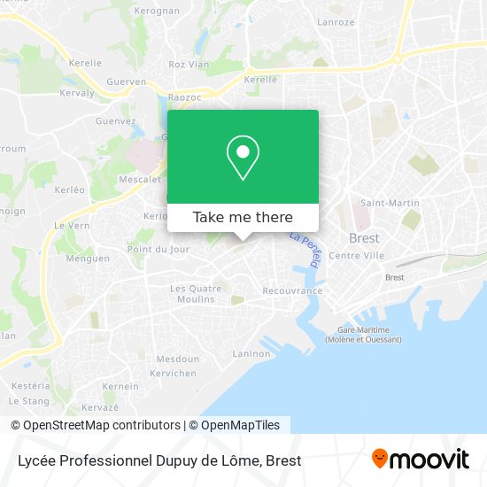 Lycée Professionnel Dupuy de Lôme map