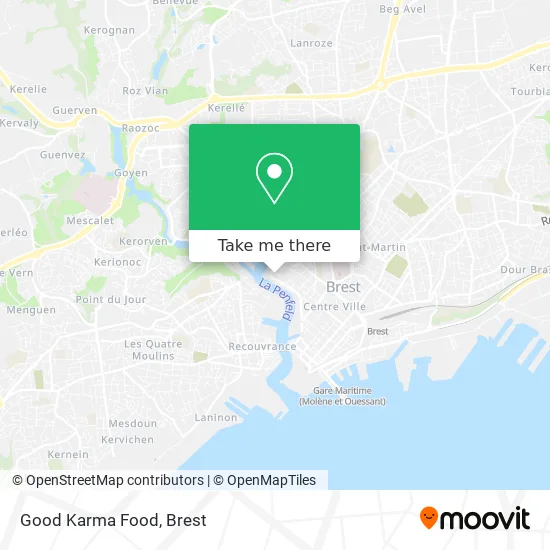 Good Karma Food map