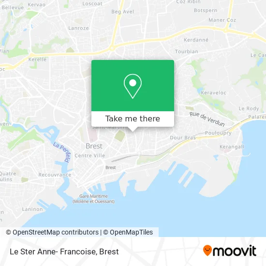 Le Ster Anne- Francoise map