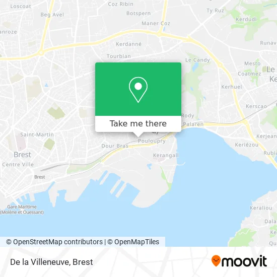 De la Villeneuve map