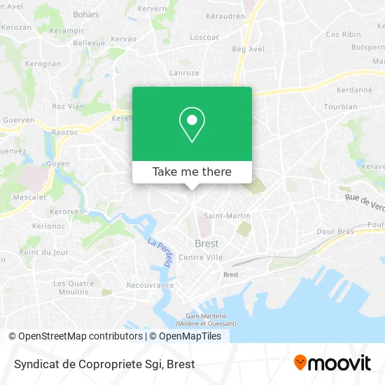 Syndicat de Copropriete Sgi map