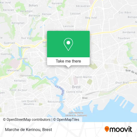 Marche de Kerinou map