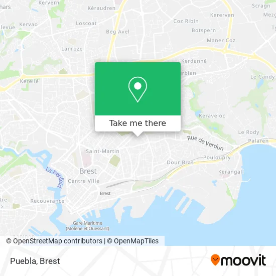 Puebla map
