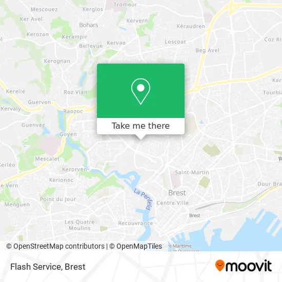 Flash Service map