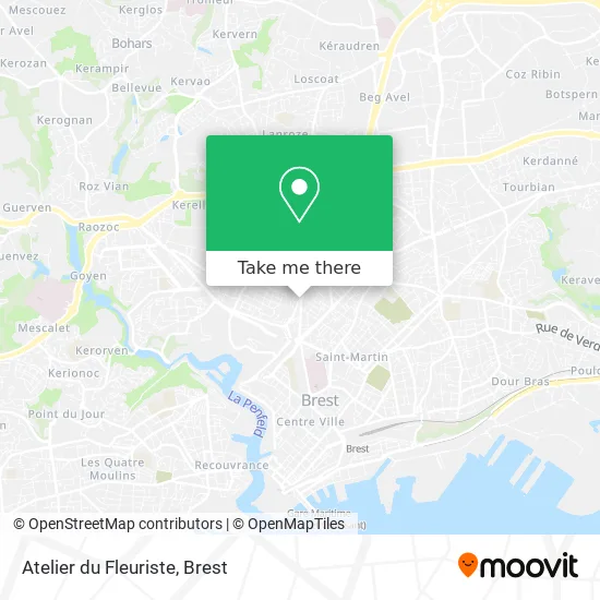 Atelier du Fleuriste map