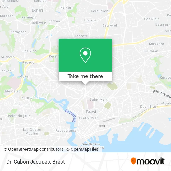 Dr. Cabon Jacques map