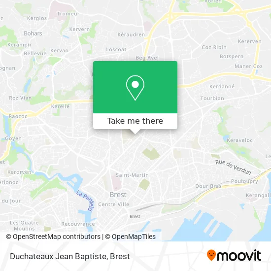 Duchateaux Jean Baptiste map