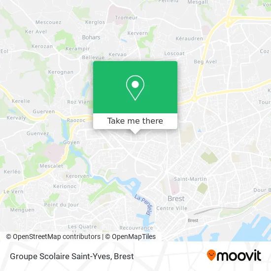 Groupe Scolaire Saint-Yves map