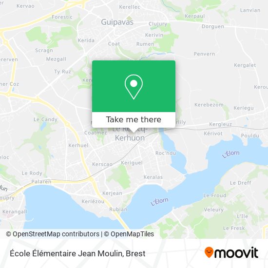 École Élémentaire Jean Moulin map