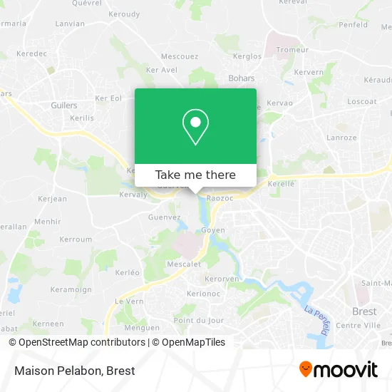 Maison Pelabon map