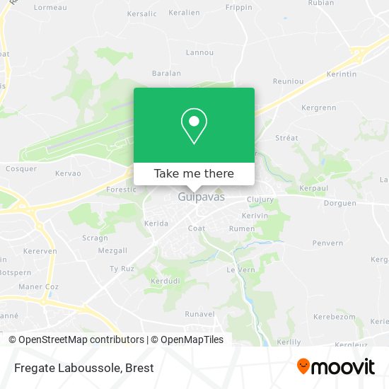 Fregate Laboussole map