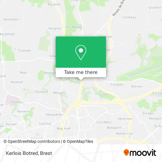 Kerlois Botred map