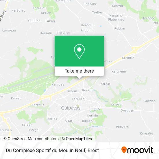 Du Complexe Sportif du Moulin Neuf map