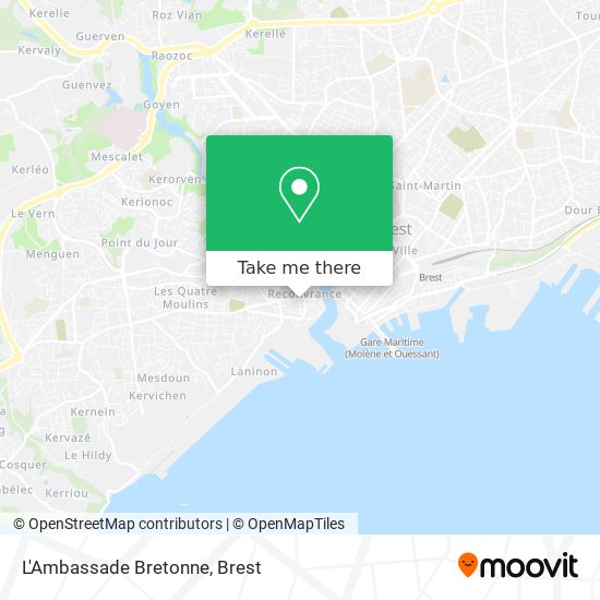 L'Ambassade Bretonne map