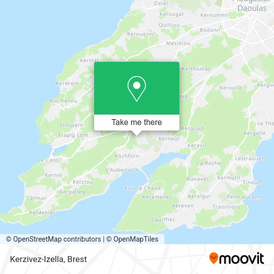 Kerzivez-Izella map