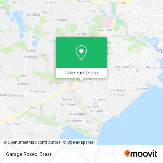Garage Rosec map