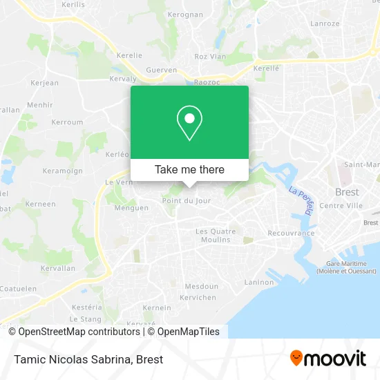 Tamic Nicolas Sabrina map