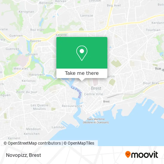 Novopizz map