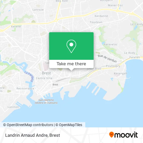 Landrin Arnaud Andre map