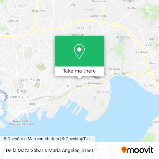 De la Maza Sabaris Maria Angeles map