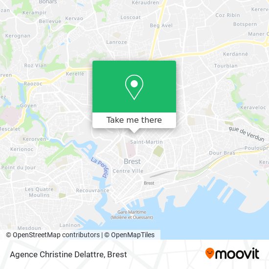 Agence Christine Delattre map