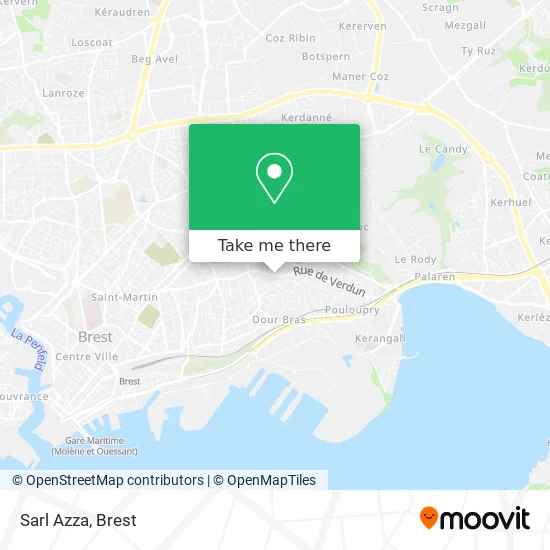 Sarl Azza map