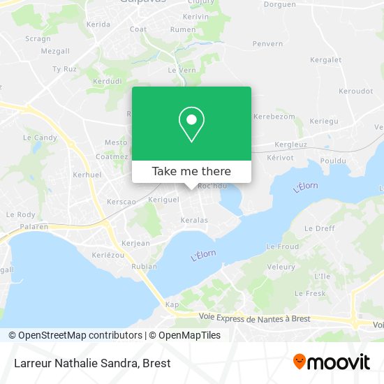 Larreur Nathalie Sandra map