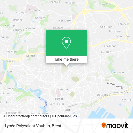Lycée Polyvalent Vauban map