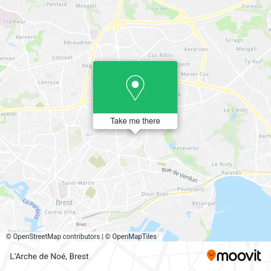 L'Arche de Noé map