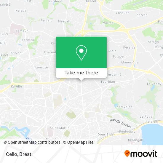 Celio map