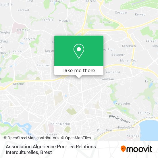 Association Algérienne Pour les Relations Interculturelles map