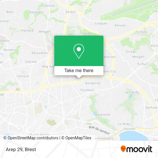 Arep 29 map