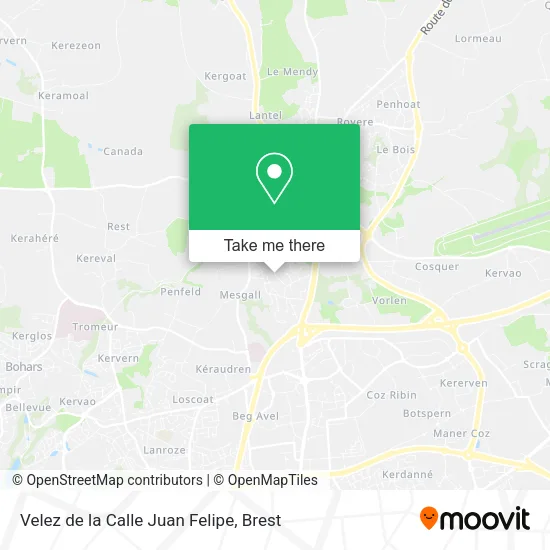 Velez de la Calle Juan Felipe map
