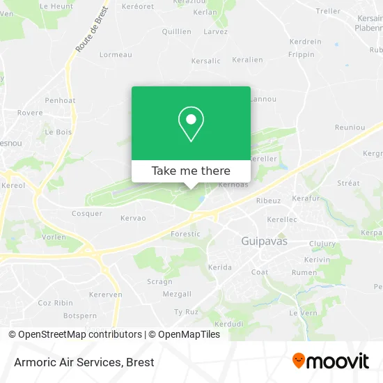 Armoric Air Services map