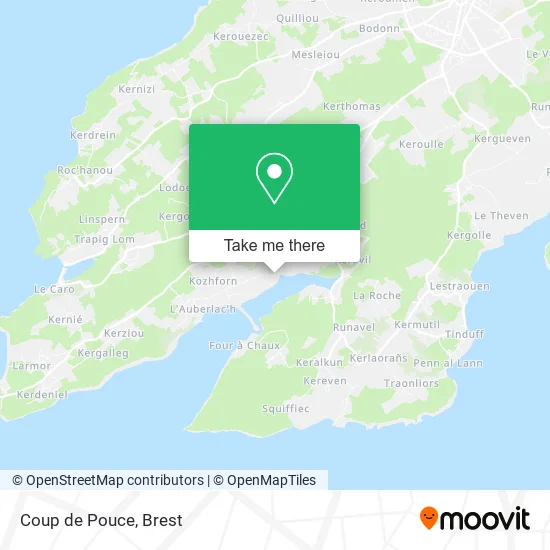 Coup de Pouce map