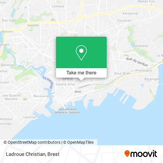 Ladroue Christian map