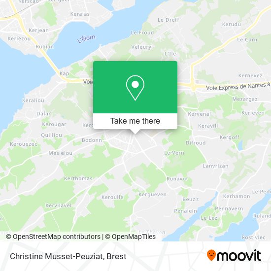 Mapa Christine Musset-Peuziat