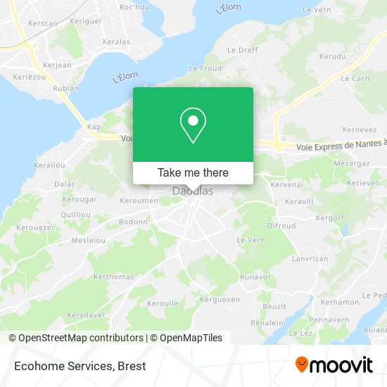 Ecohome Services map