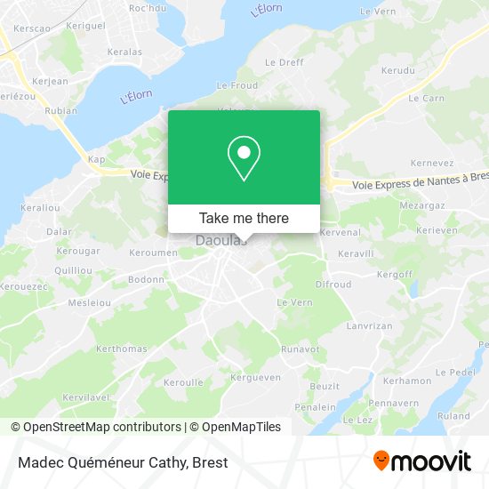 Madec Quéméneur Cathy map