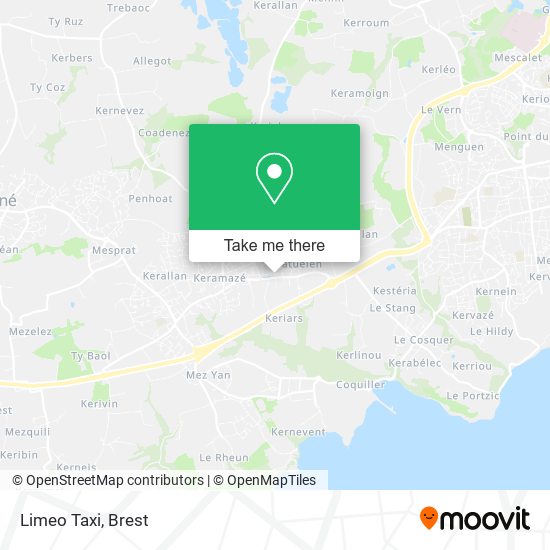 Limeo Taxi map