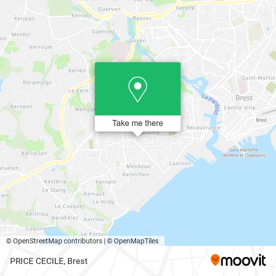 PRICE CECILE map