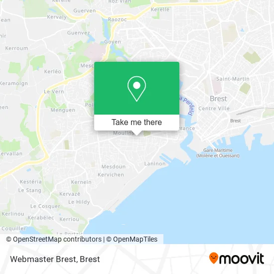 Webmaster Brest map