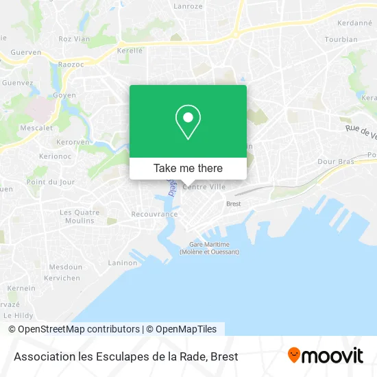 Association les Esculapes de la Rade map