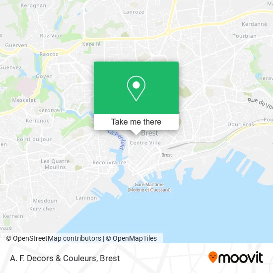 A. F. Decors & Couleurs map