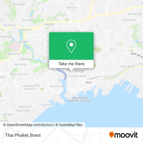 Thai Phuket map