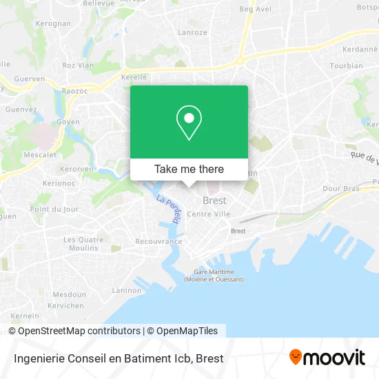 Ingenierie Conseil en Batiment Icb map