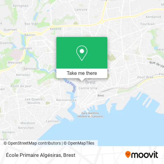 École Primaire Algésiras map