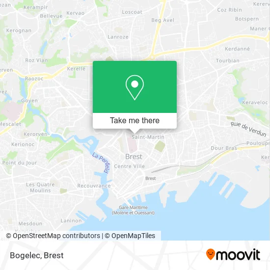 Bogelec map