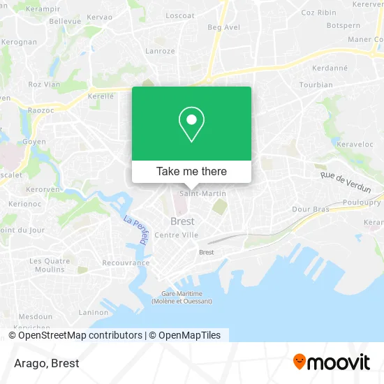 Arago map